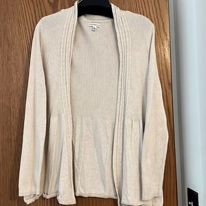 Croft & Barrow Open Front Cardigan Sweater